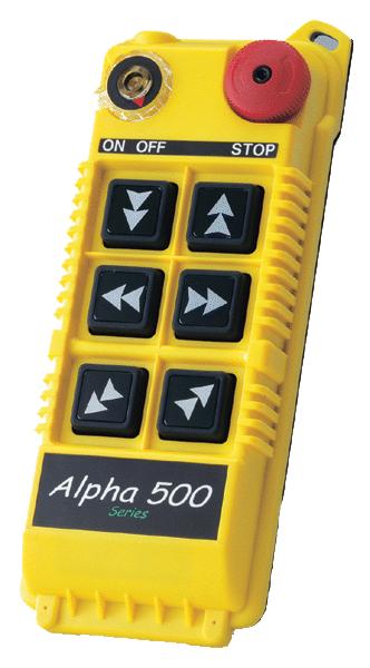 alpha560S 六路双速起重机遥控器