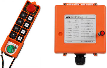 Eight key Single-speed Industrial remote control SAGA1-L10-1